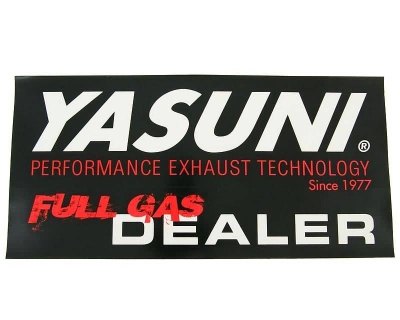 sticker Yasuni Full Gas Dealer