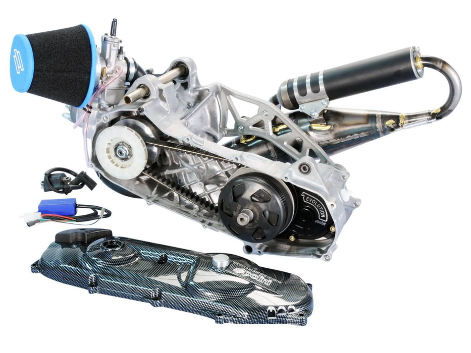 racing engine Polini Big Evolution 70cc 47,6mm for Minarelli horizontal LC long