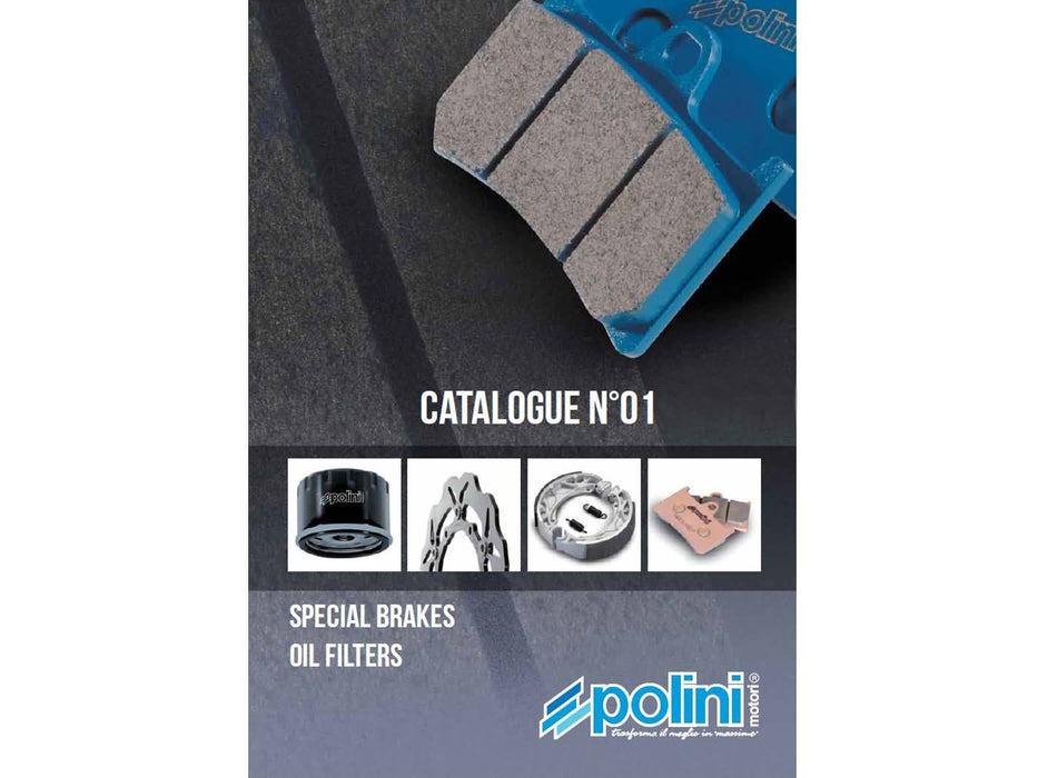 catalog Polini brakes and oil filter