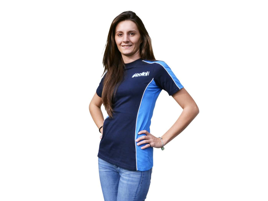 T-shirt Polini Race Team womens navy/light blue size S