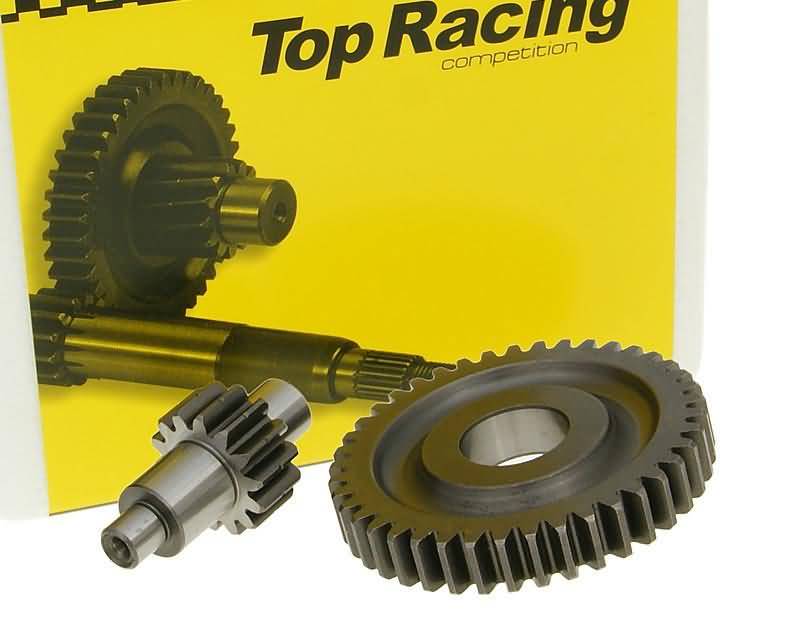secondary transmission gear set Top Racing 15/39 ratio for Minarelli