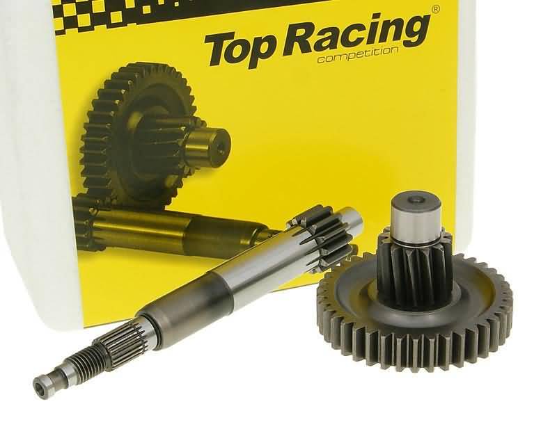 primary transmission gear up kit Top Racing +40% 15/38 for primary shaft with bearing