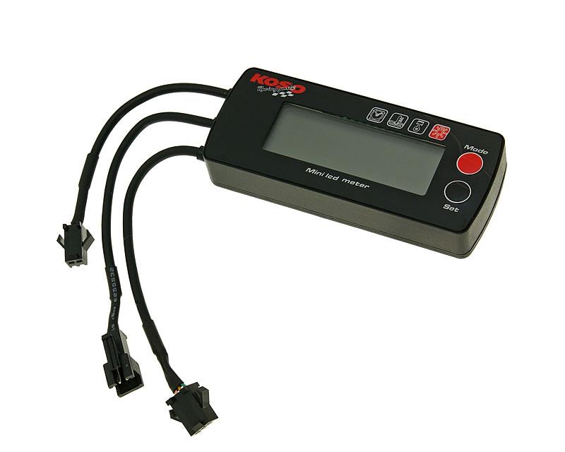 rev counter Koso G1 Mini Style with blue back light