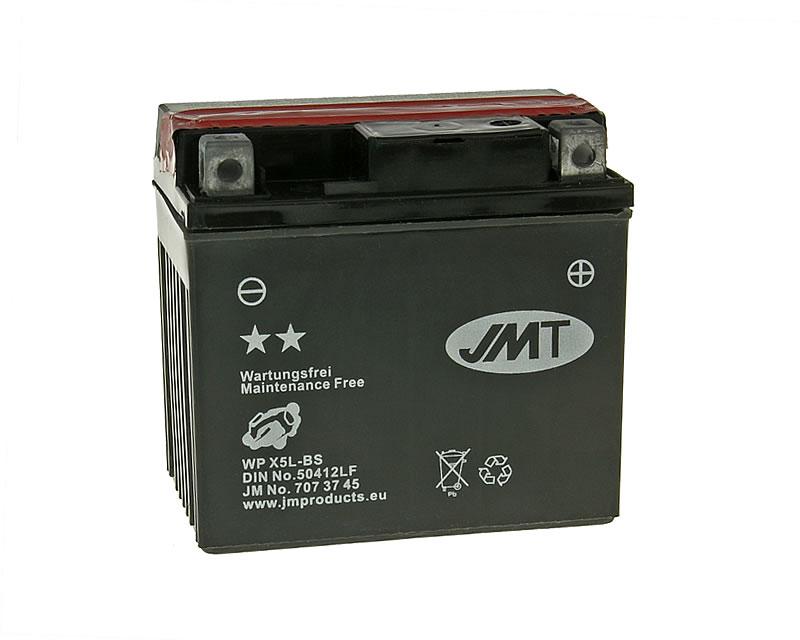battery JMT MF maintenance free JMTX5L-BS