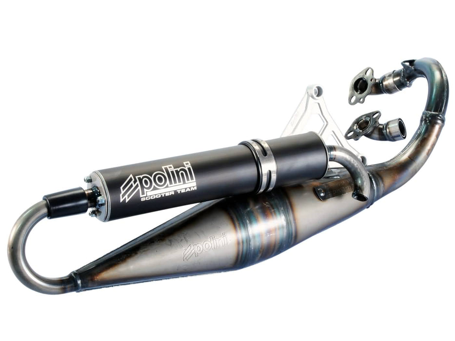 exhaust Polini sport Scooter Team 3 50cc for Peugeot horizontal