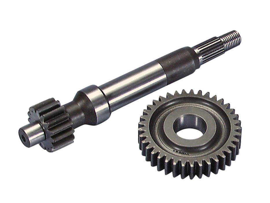primary transmission gear up kit Polini 16/37 17.7mm for Piaggio 50 2T w/o bearing