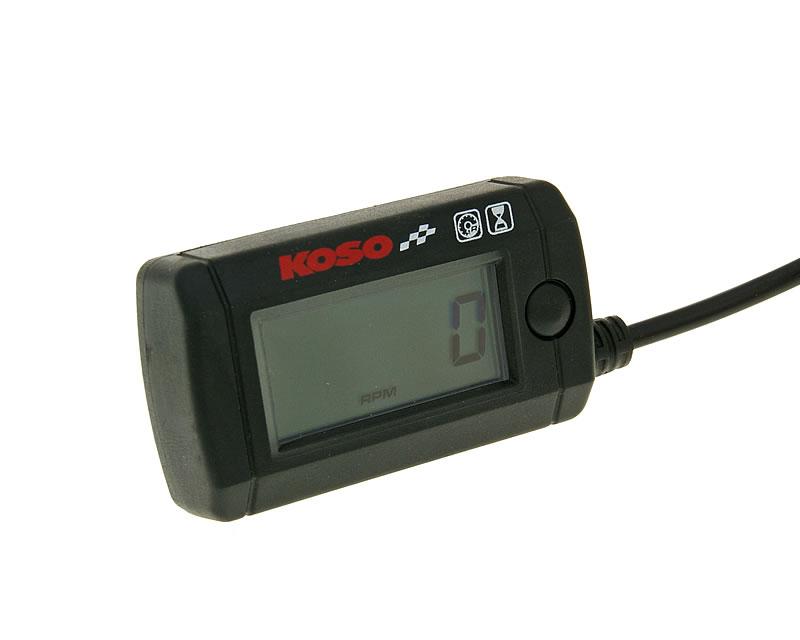 operating hour and revolution meter Koso Mini LCD