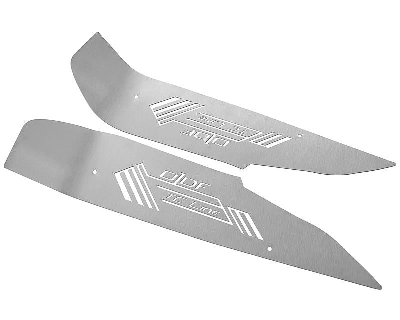 foot plates Opticparts DF Top Custom Line for Yamaha Aerox, MBK Nitro