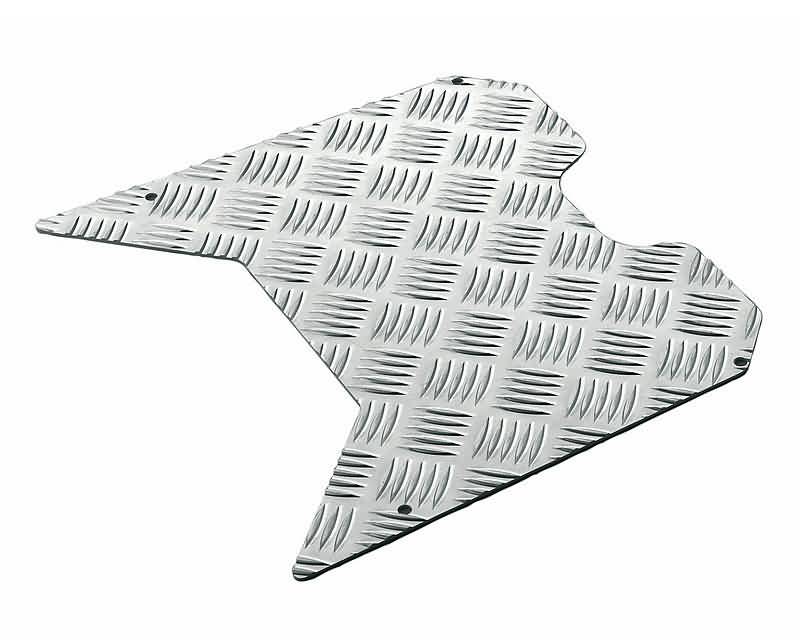 foot plate Opticparts DF checkered aluminium for TPH, NRG mc,² mc³