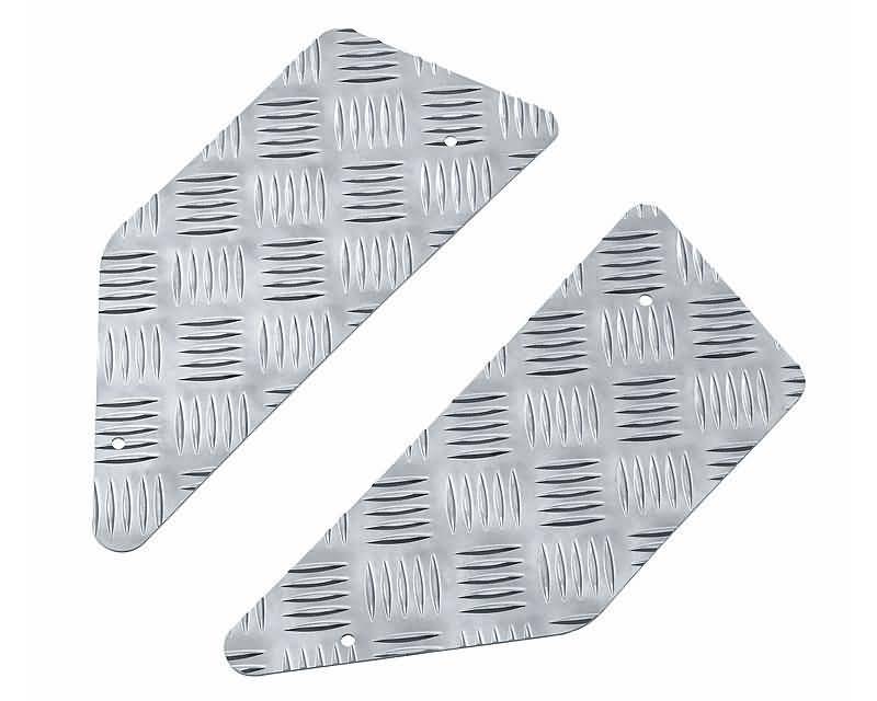 foot plates Opticparts DF checkered aluminium for Sachs Speedforce
