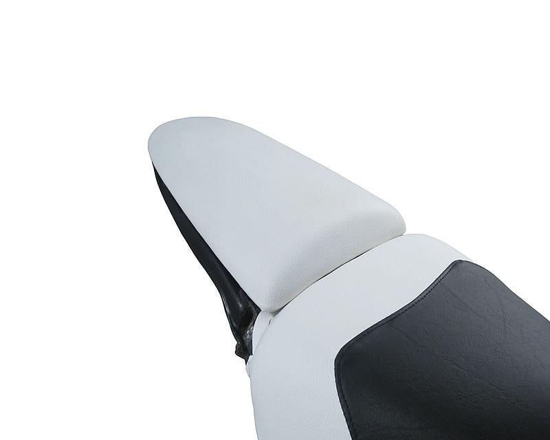pillion seat cover Opticparts DF white for Aprilia SR50 (97-05)