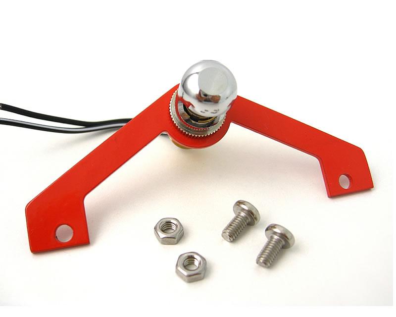 numberplate lighting unit Opticparts DF for ODF numberplate holders red