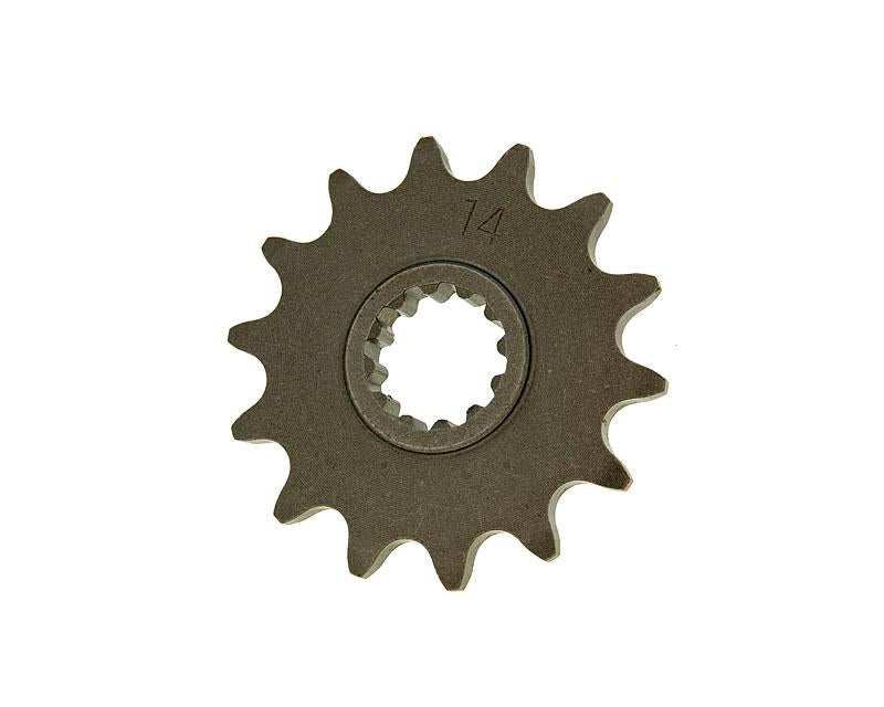 front sprocket 14 tooth 415 for Minarelli AM (95-05) 17mm pinion shaft