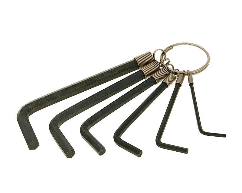 hex wrench set 2-7mm