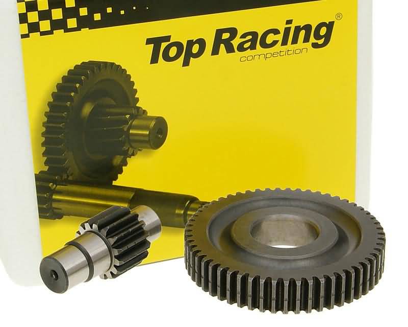 secondary transmission gear up kit Top Racing +13% 15/55 for Piaggio Liberty 2-stroke