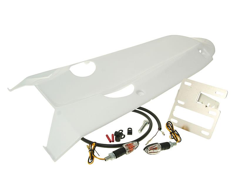undertail bodywork / underseat tray MTKT white for Honda PCX 125, 150