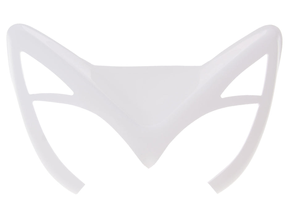 headlight panel / headlamp mask MTKT white for MBK Nitro, Yamaha Aerox -2012