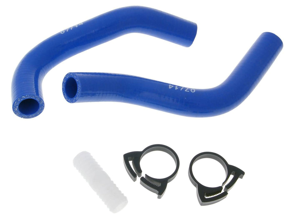 coolant hose set MTKT blue for MBK Nitro, Yamaha Aerox