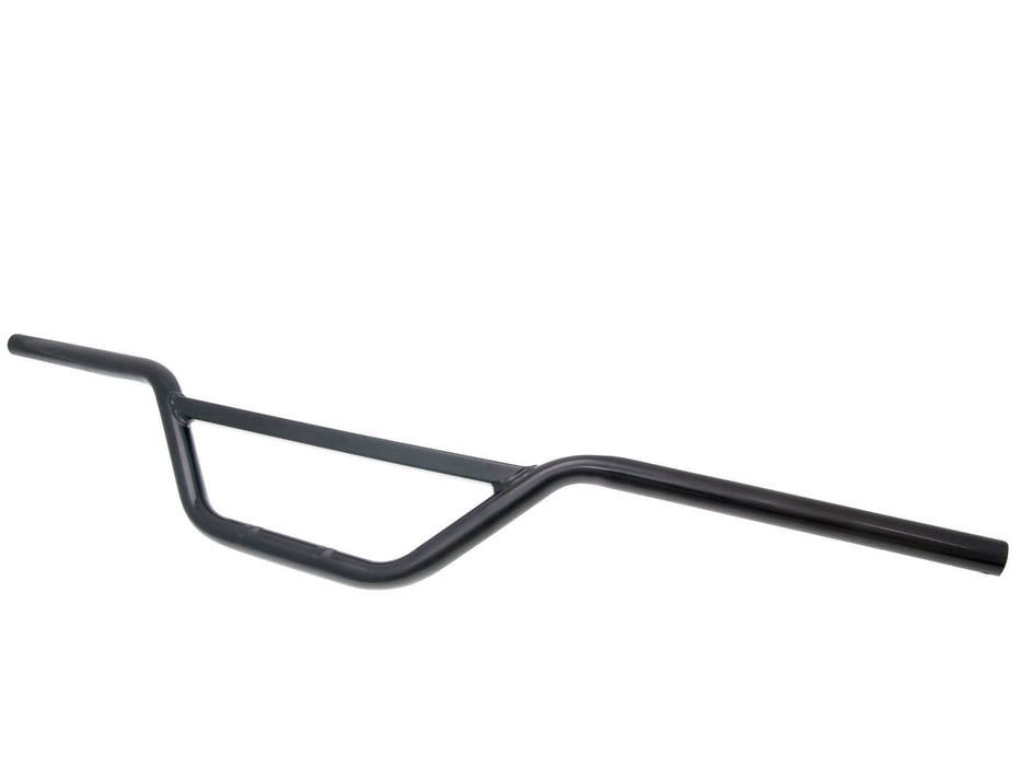 MX handlebar steel w/ crossbar black 22mm - 860mm