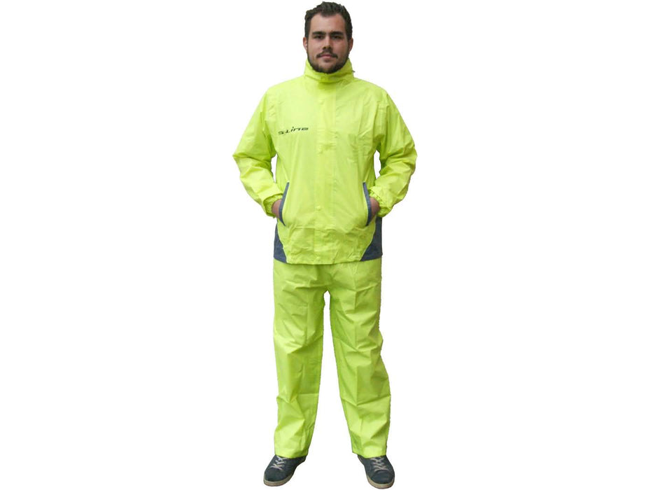 rain suit S-Line yellow 2-piece - size L