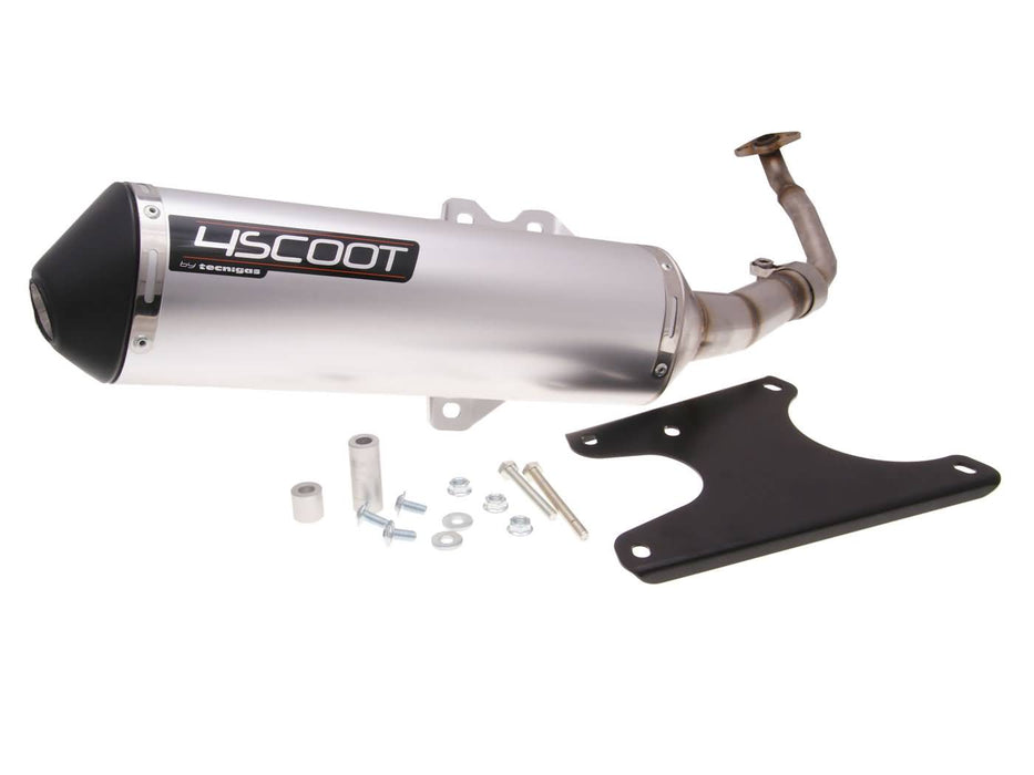 exhaust Tecnigas 4SCOOT for Kymco People S, Like, Super 8 125cc