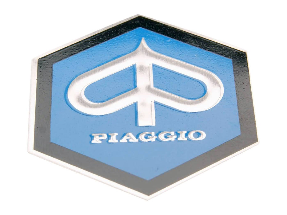 horn cover emblem / badge Piaggio 42mm flat to glue for Piaggio Ape, Vespa Gl, Rally
