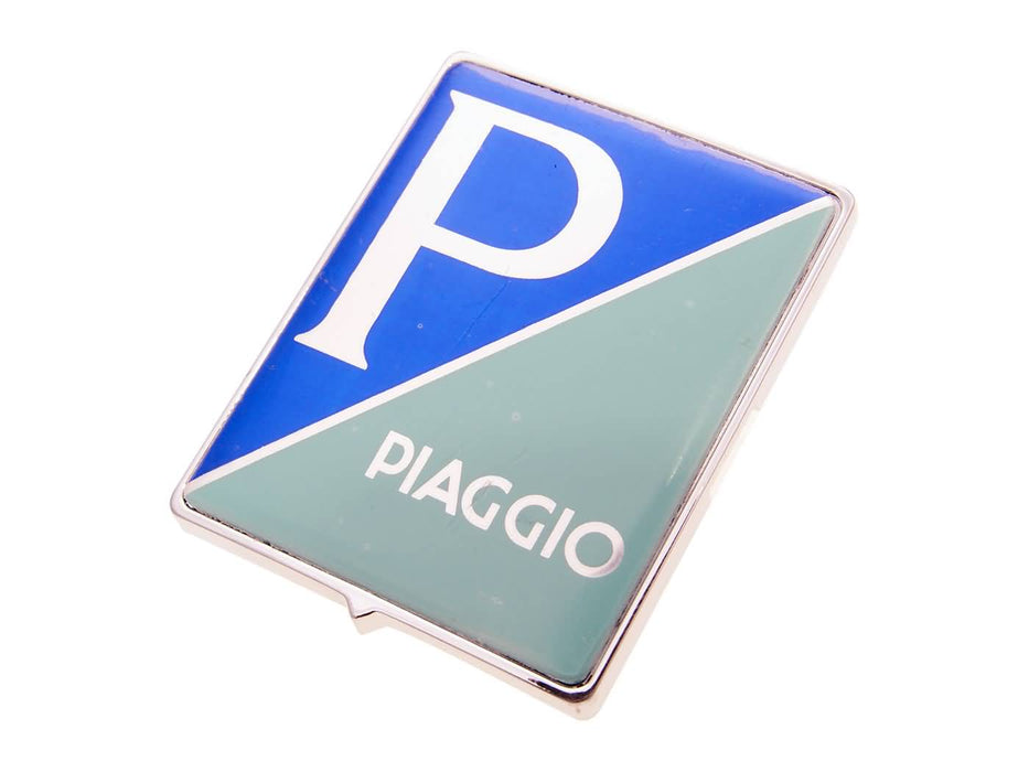 emblem / badge Piaggio to plug for Piaggio Ape 07-12, Vespa 1999-