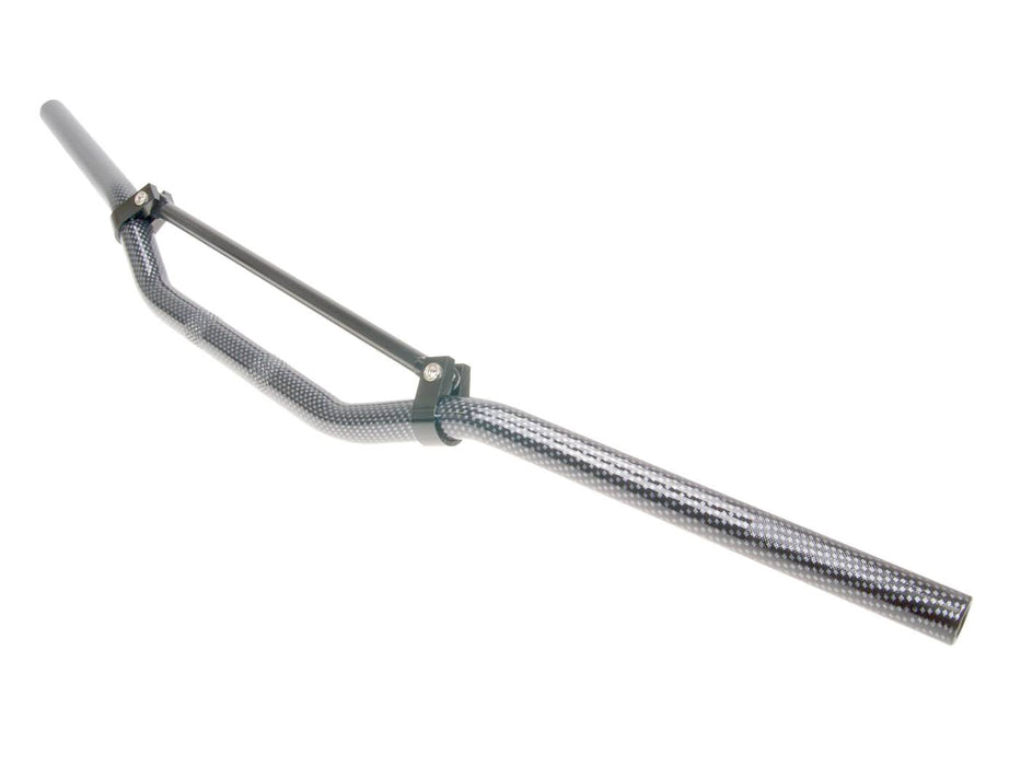 Enduro handlebar aluminum w/ crossbar carbon-look 22mm - 820mm