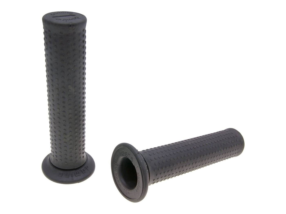 handlebar rubber grip set Domino 1908 Trial black 128mm