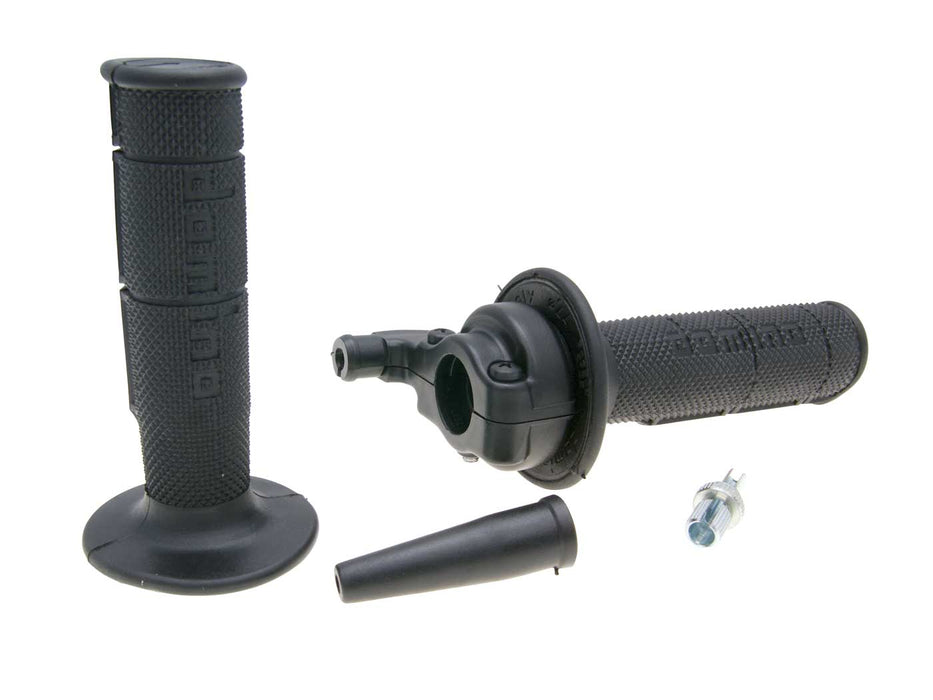 quick action throttle rubber grip set Domino 4°/ 46mm for Beta RR50 2006, Beta WRM 125, Fantic Caballero