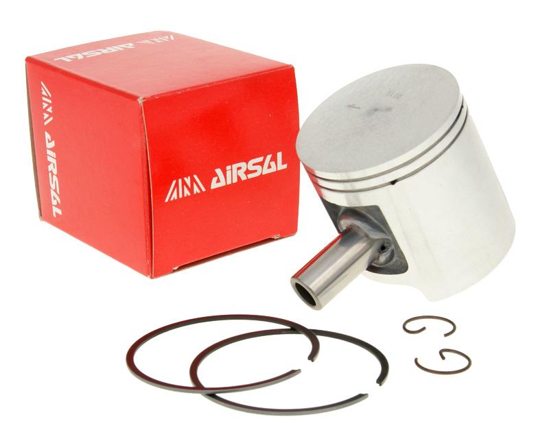 piston kit Airsal sport 69.4cc 47mm, 40mm cast iron for Derbi, Piaggio D50B0