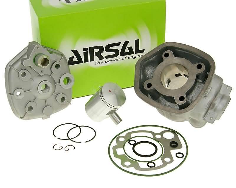 cylinder kit Airsal sport 49.7cc 40.3mm, 39mm cast iron for Minarelli AM