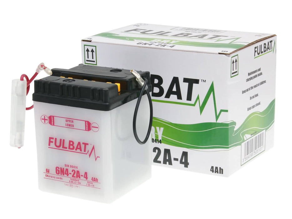 battery Fulbat 6V 6N4-2A-4 DRY incl. acid pack