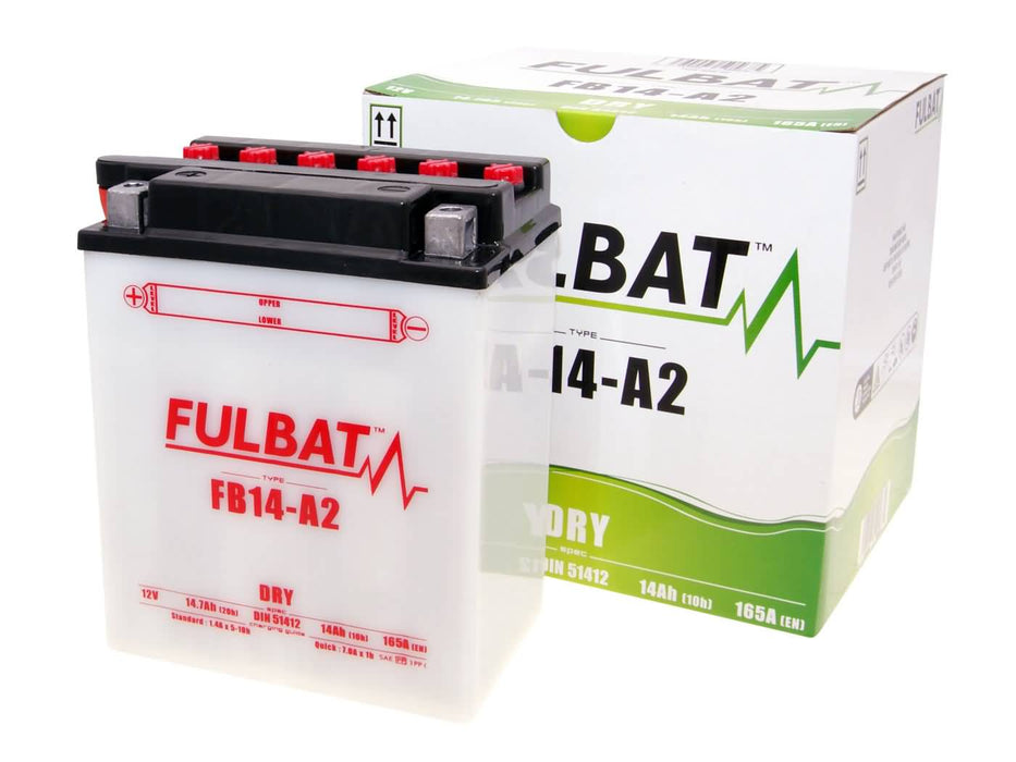 battery Fulbat FB14-A2 DRY incl. acid pack