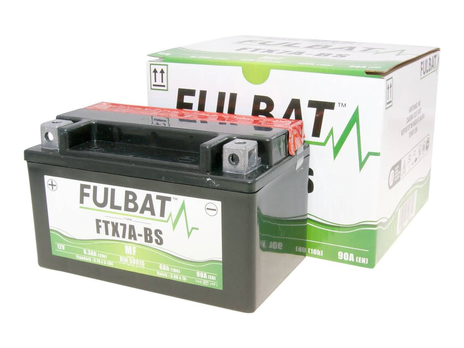 battery Fulbat FTX7A-BS MF maintenance free