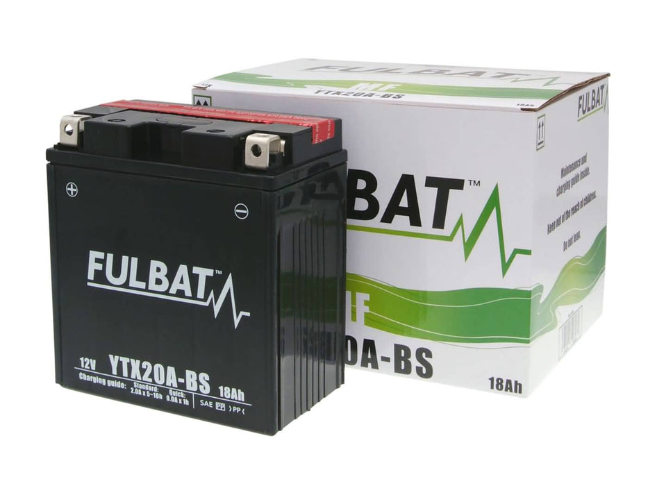 battery Fulbat FTX20A-BS MF maintenance free