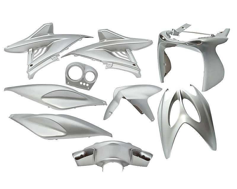 fairing kit silver 9 pcs for Aerox, Nitro