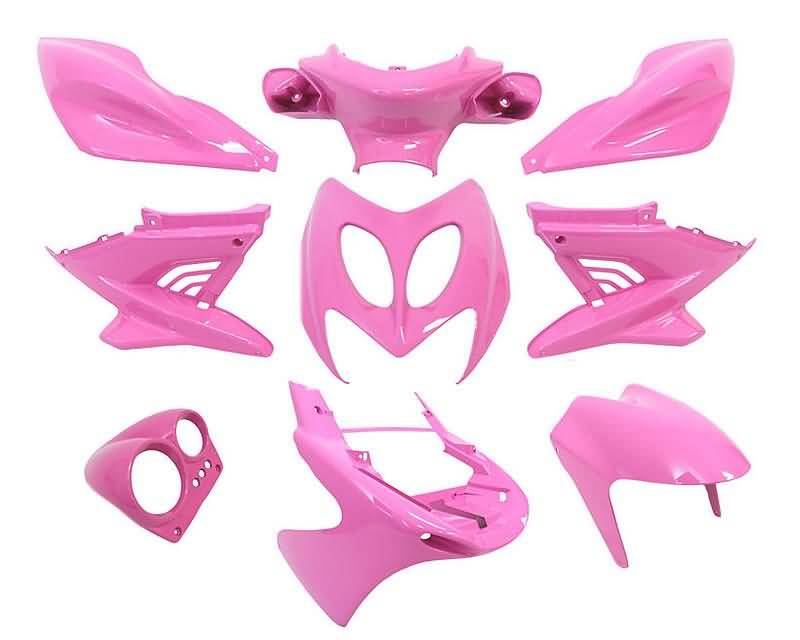 fairing kit pink 9 pcs for Aerox, Nitro