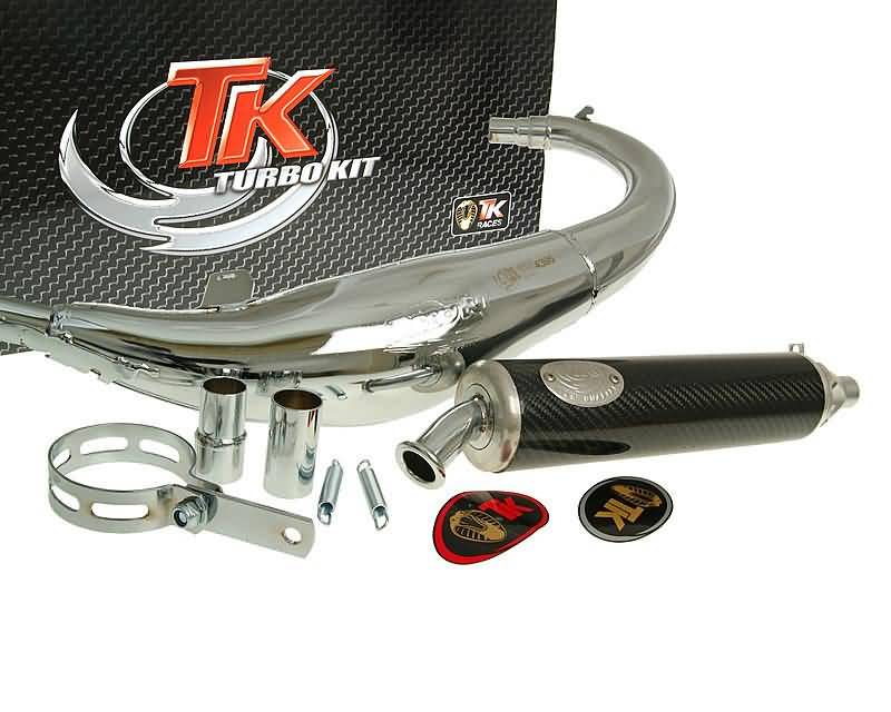 exhaust Turbo Kit Road RQ chrome for Rieju RS1 Evolution