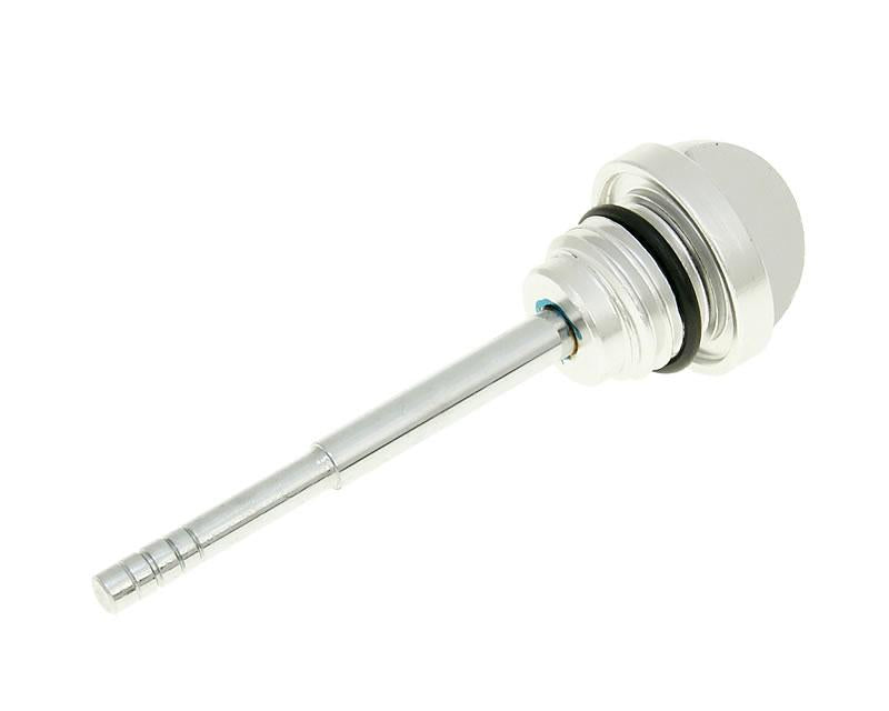 oil filler screw / oil screw plug silver for Kymco, GY6 50/125/150cc