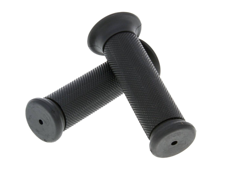 handlebar rubber grip set K&S 040A black