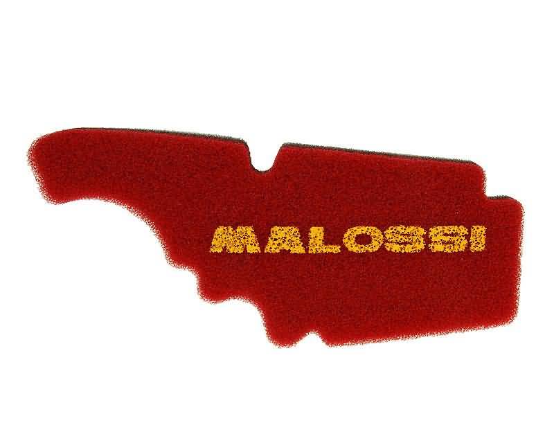 air filter foam Malossi double red sponge for Piaggio, Vespa (Leader)