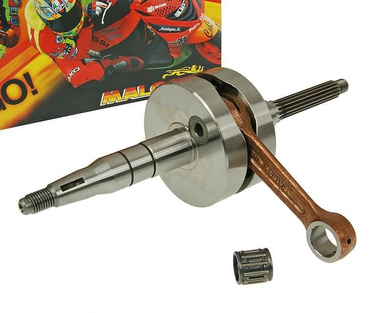 crankshaft Malossi MHR RHQ 85mm conn-rod for 12mm piston pin for Minarelli