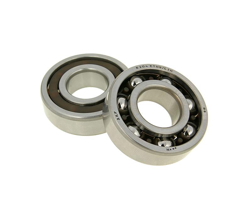 crankshaft bearing set Malossi MHR 20x47x14 C3H for Minarelli, Derbi EBE, EBS, D50B