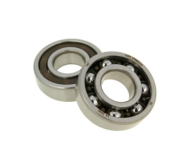 crankshaft bearing set Malossi MHR 20x47x14 C4H for Minarelli, Derbi EBE, EBS, D50B