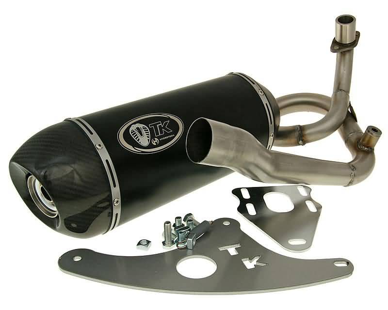 exhaust Turbo Kit GMax Carbon H2 4T for Vespa S 125, 150 4T