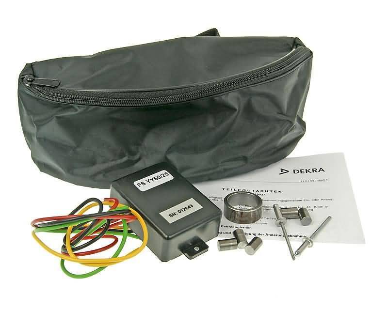 Mofa restriction kit 25km/h electronic for standard engines 45km/h (E1)
