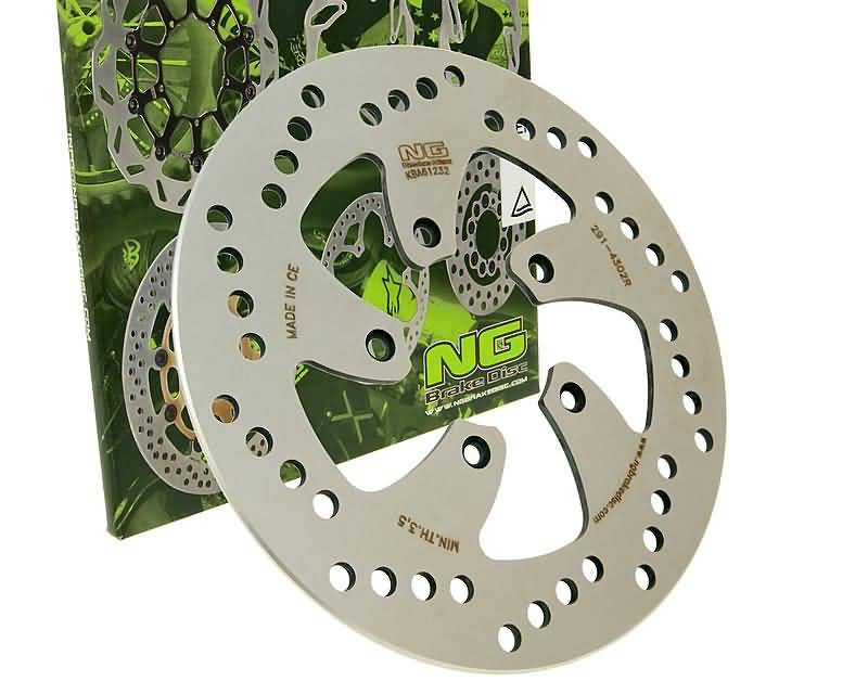 brake disc NG for Aprilia Scarabeo 50, 125, 200