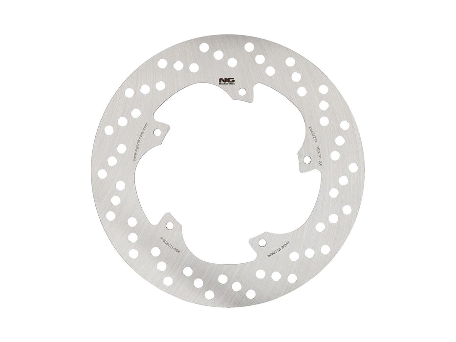 brake disc NG for Derbi GP1 125, 250 rear