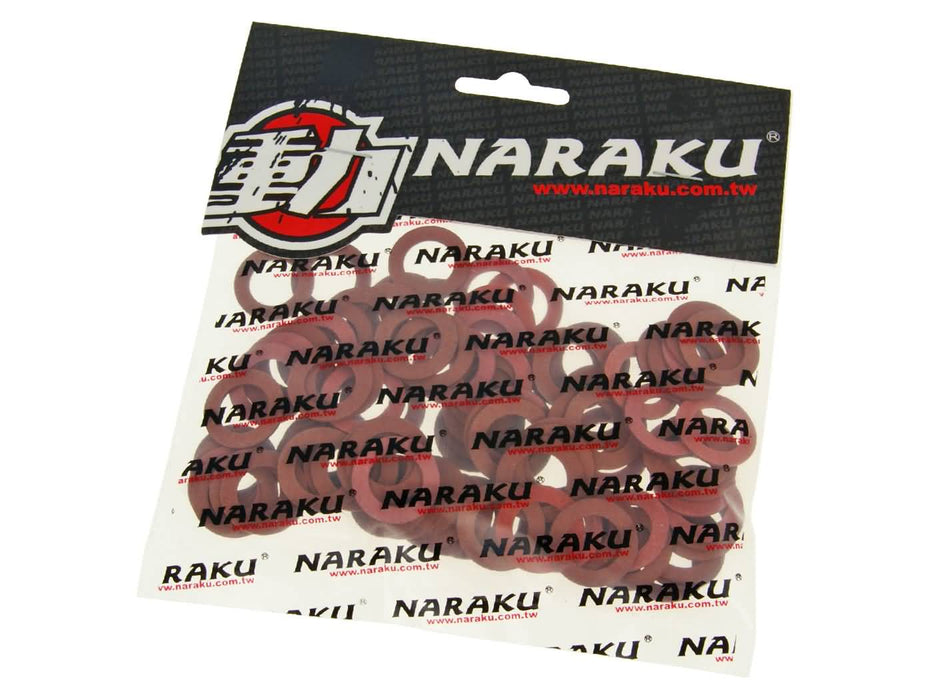 fiber seal rings Naraku 12x20x1mm 100 pcs